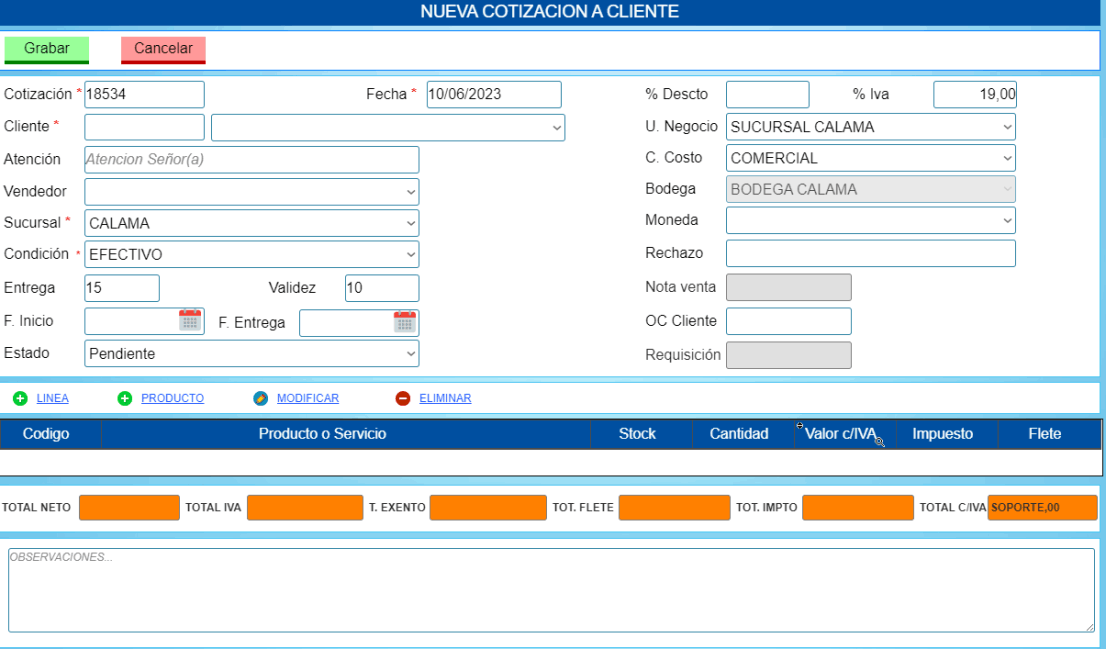Gestpyme Cotizacion