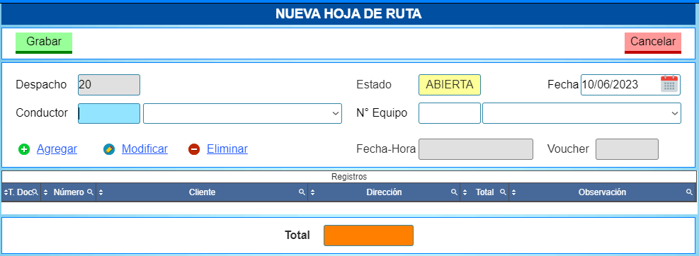 Gestpyme Hojas Ruta